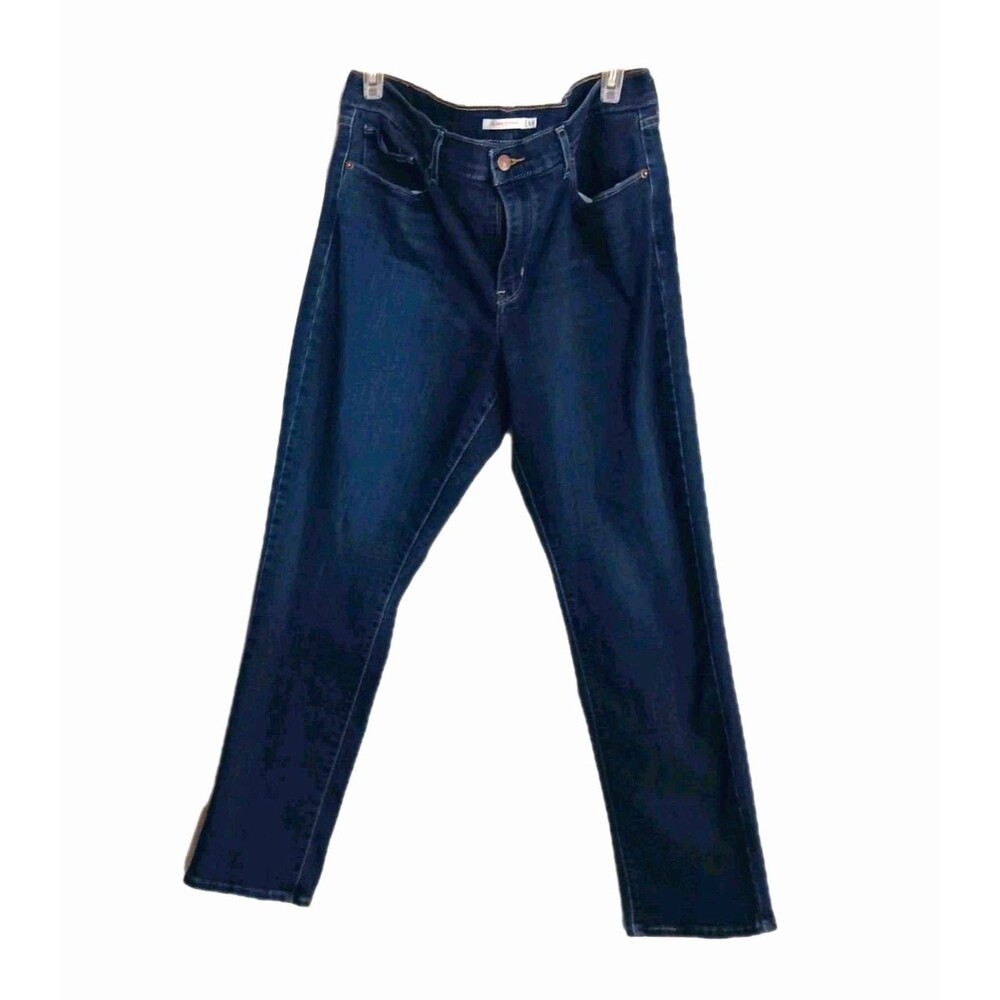 Levi's 511 Slim Fit Dark Wash W32 L30 (SZ 14)  Rise Mid Jeans 5-Pocket